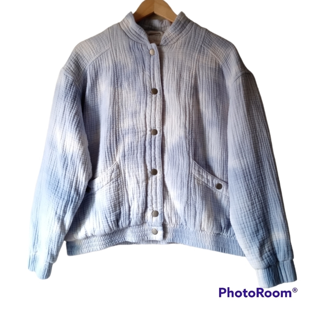 Universal Thread Cloud Bomber Jacket Light Blue &… - image 4